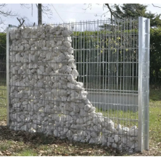 Габион пергон спиральный оцинкованный (Ц) для забора 2х0,2х2х4х50х100 мм ТУ 25.93.13-004-52757089-2021