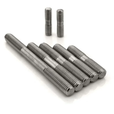 Шпилька стальная для ввертывания в мягкий металл с клеевым стопором оцинкованная исп.1 38ХА М3х16 мм ОСТ 1 31813-80